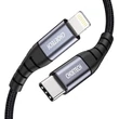 Picture 1/6 -Choetech IP 0039 USB C to Lightning iPhone iPad Data and Charging Cable 1.2m