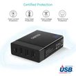 Kép 2/6 - Choetech PD72 Multi USB Töltő tápegység EU