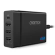 Kép 4/6 - Choetech PD72 Multi USB Töltő tápegység EU