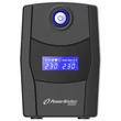 Picture 1/3 -PowerWalker Line Interactive, 600VA, 360W, 2 x Type F outlet