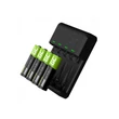 Kép 1/3 - Green Cell GC VitalCharger töltő + 4 db AA 2000mAh Ni-MH tölthető elem