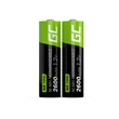 Kép 2/3 - Green Cell akkumulátor újratölthető elem 2x AA HR6 2600mAh