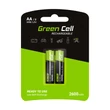 Kép 1/3 - Green Cell akkumulátor újratölthető elem 2x AA HR6 2600mAh