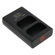 Obraz 2/6 - Berenstargh Dvojitá LCD USB nabíjačka pre Olympus BLX-1 OM-1