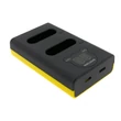 Obraz 4/4 - PATONA duálna LCD USB nabíjačka pre Nikon EN-EL23 Coolpix P600