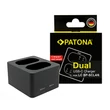 Kép 1/4 - PATONA dupla töltő Leica Q3 Q4 BP-SCL4 és BP-SCL6 számára, USB-C kábellel együtt, PATONA Standard sorozat