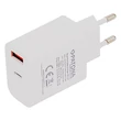 Obraz 3/5 - PATONA Premium PD18W Adaptér 5V/3.0A 9V/2.0A 12V/1.5A A 1xUSB-C 1xUSB-A PD3.0 QC3.0 biely