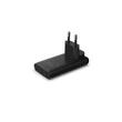 Kép 2/5 - Berenstargh 65W GaN lapos adapter gyors töltő 2x USB-C PD 3.0 & QC 3.0 fekete EU/US/CAN számára