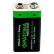 Obraz 3/5 - PATONA Premium USB-C 2x 9 Volt blokové batérie 6F22 Lítium 3600mWh 1.5V nabíjateľné s 1 na 2 USB-C nabíjacím káblom