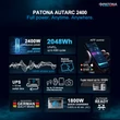 Obraz 5/8 - PATONA Platinum Powerstation Autarc 2400 4xAC2400W 2048Wh USB-C:1xPD100W 1xPD45W 2xPD20W vrátane aplikácie