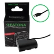 Obraz 1/6 - PATONA Premium USB-C vstupný adaptér batérie pre Canon LP-E6P LPE6P EOS R5 R5 Mark II R6 /R6 Mark II
