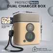Imagine 2/6 - PATONA PROTECT Retro Dual Charger Box incl. 2x Baterii pentru Sony NP-FZ100