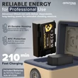 Imagine 5/6 - PATONA PROTECT Retro Dual Charger Box incl. 2x Baterii pentru Sony NP-FZ100