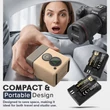 Imagine 6/7 - PATONA PROTECT Retro Dual Charger Box incl. 2x Baterii pentru Canon LP-E6P/NH