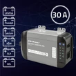 Obraz 3/7 - Qoltec Smart nabíjačka pre AGM GEL LiFePO4 SLA batérie 12V 30A