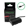 Imagine 1/5 - Adaptor baterie PATONA Premium cu intrare USB-C pentru Fuji NP-W235 GFX100RF GFX50S II X-H2S X-T5 X-T4 X-S20