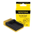 Picture 1/4 -PATONA Slim micro-USB Charger f. Nikon EN-EL12, Coolpix AW100, AW1100, S6300, S8000, S9500
