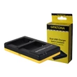 Picture 1/3 -PATONA Dual Quick-Charger f.Canon NB-10L, NB10 L, NB10L incl. Micro-USB cabel