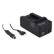 Kép 1/3 - Sanyo DB-L90 VPC-SH1 DMX-SH1 VPC-SH11  4in1 akkumulátor / akku töltő - Patona
