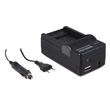 Kép 1/3 - SANYO DB-L40 Xacti VPC-HD1 HD1E HD1EX HD2  4in1 akkumulátor / akku töltő - Patona