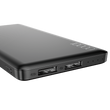 Baseus Mini Cu Dual USB 2.1A Power Bank 10000mAh Black (PPALL-KU01)