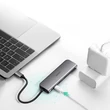 Kép 5/6 - Ugreen multifunkcionális HUB USB Typ C 3.0 Power Delivery 3x USB 3.0 / HDMI - Szürke (50209)