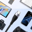 Obraz 4/6 - UgreenXXX USB - micro USB Quick Charge 3.0 / Huawei PCF dátový a nabíjací kábel 2,4A - 1m čierno-sivý (50873)