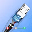 Obraz 6/6 - UgreenXXX USB - micro USB Quick Charge 3.0 / Huawei PCF dátový a nabíjací kábel 2,4A - 1m čierno-sivý (50873)
