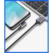 Kép 4/6 - Ugreen USB - USB Type C derékszögű adat és töltőkábel 1m 3A - Szürke (50941)