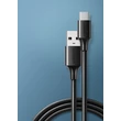 Kép 2/6 - Ugreen USB - USB Type C adat és töltőkábel 3A 0,5m - Fekete(60115)