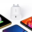 Kép 5/6 - Ugreen USB C Power Delivery 3.0 Quick Charge 4.0+ gyorstöltős hálózati fali töltő 18W 3A - Fehér (60450)