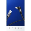 Obraz 3/6 - UgreenXXX USB - Lightning iPhone iPad MFI pravouhlý dátový a nabíjací kábel 1m 2,4A - čierny (60521)