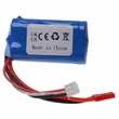 Kép 3/4 - VHWB Modellkészítő eszköz, RC akkumulátor Syma F1 / Shng Ma 7014E - 650 mAh 7,4 V Li-Ion, BEC