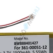 Obraz 3/7 - Výmena batérie VHBW GPS pre Garmin EE39EF08B0E3, US503, 361-00051-02, 361-00051-12 - 1500mAh, 3,7V