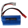 Kép 4/4 - VHWB Modellkészítő eszköz, RC akkumulátor Syma F1 / Fei Lun FT007, FX059-hez – 700 mAh 7,4 V Li-Ion, BEC