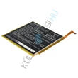 Picture 5/7 -VHBW Tablet Battery Replacement for ZTE LI3945T44P8HA69203 - 4400 mAh 3.85 V Li-polymer