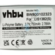 Kép 3/7 - VHBW e-könyv csere akkumulátor Sony 1-756-769-11 - 750 mAh 3,7 V Li-polimerhez