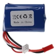 Kép 3/4 - VHWB Modellkészítő eszköz, RC akkumulátor MJX T10, T11, T34 / Hnqi 823, 827, 871 / Shng Ma 7012 - 1100 mAh 7,4 V Li-