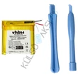 Kép 1/7 - VHBW MP3-lejátszó csere akkumulátor Apple 616-0332, 616-0337, 616-0333-hoz - 450 mAh 3,7 V Li-polimer