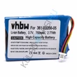 Kép 1/3 - VHBW GPS csere akkumulátor Garmin 361-00056-11, 361-00056-05 - 750 mAh, 3,7 V