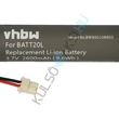 Picture 3/7 -VHBW DAB Radio Battery Replacement for BATT20L - 2600 mAh 3.7 V Li-Ion