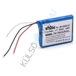 Obraz 1/3 - Výmena batérie inteligentných hodiniek VHBW pre Garmin 361-00057-01 - 500 mAh 3,7 V Li-Ion