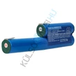 Picture 5/7 -VHBW Lawnmower Battery Replacement for Bosch 08830-00.640.00, 08804-00.640.00 - 2000 mAh 11.1 V Li-Ion