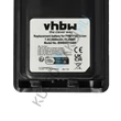 Obraz 3/7 - Náhrada rádiovej batérie VHBW pre Yaesu / Vertex FNB-V103, FNB-V104, FNB-V103LI - 2600 mAh 7,4 V Li-Ion