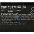 Obraz 3/7 - Náhrada rádiovej batérie VHBW pre Kenwood KNB-61L, KNB-71L - 1230 mAh 3,7 V Li-Ion