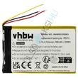 Kép 5/7 - VHBW e-könyv csere akkumulátor Sony LIS1476, 1-853-104-11, LIS1476MHPPC(SY6) - 700 mAh 3,7 V Li-polimerhez