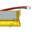 Kép 2/7 - VHBW bébiőrző csere akkumulátor Motorola CB94-01A-hoz - 1400 mAh 3,7 V Li-polimer