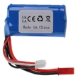 Kép 3/4 - VHWB Modellkészítő eszköz, RC akkumulátor Syma F1 / Fei Lun FT007, FX059-hez – 700 mAh 7,4 V Li-Ion, BEC