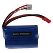 Kép 4/4 - VHWB Modellkészítő eszköz, RC akkumulátor MJX T10, T11, T34 / Hnqi 823, 827, 871 / Shng Ma 7012 - 1100 mAh 7,4 V Li-