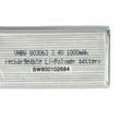 Obraz 3/7 - Modelársky nástroj VHWB, RC batéria - 1000 mAh 7,4 V Li-polymér, JST-SYP-2P